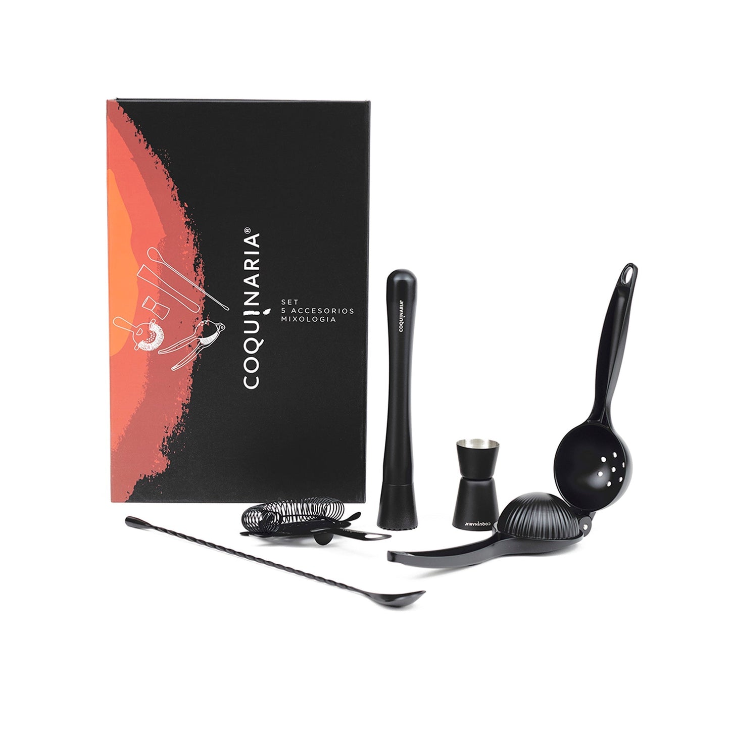 Set 5 Accesorios Mixología Coquinaria