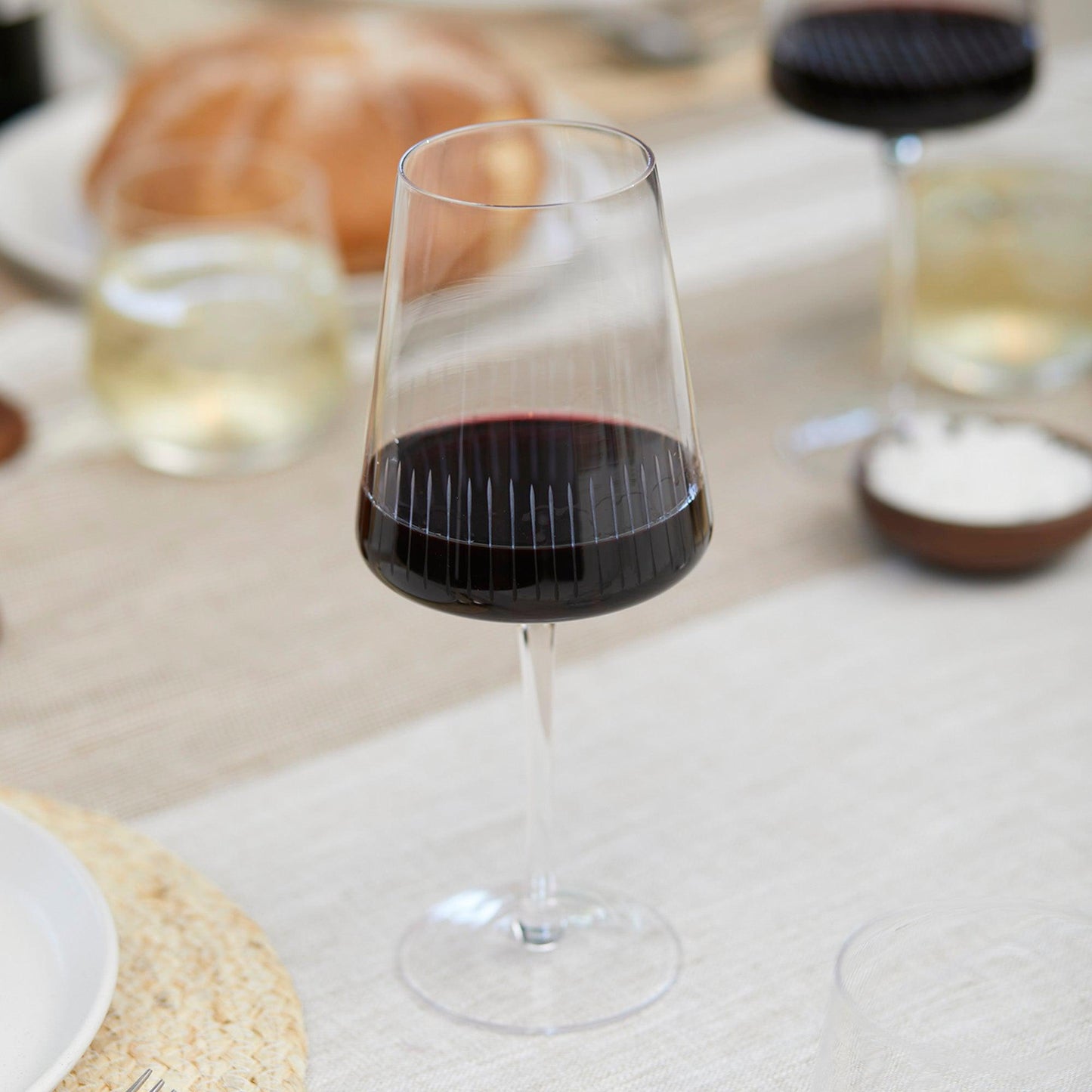 Set 6 Copas de Vino Talladas Coquinaria