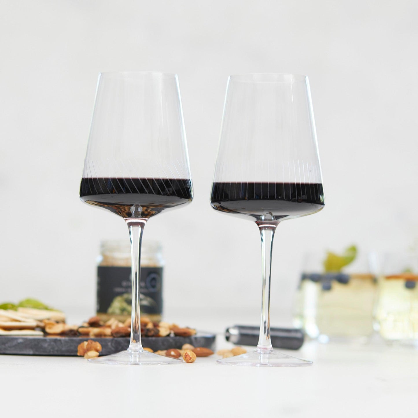 Set 6 Copas de Vino Talladas Coquinaria