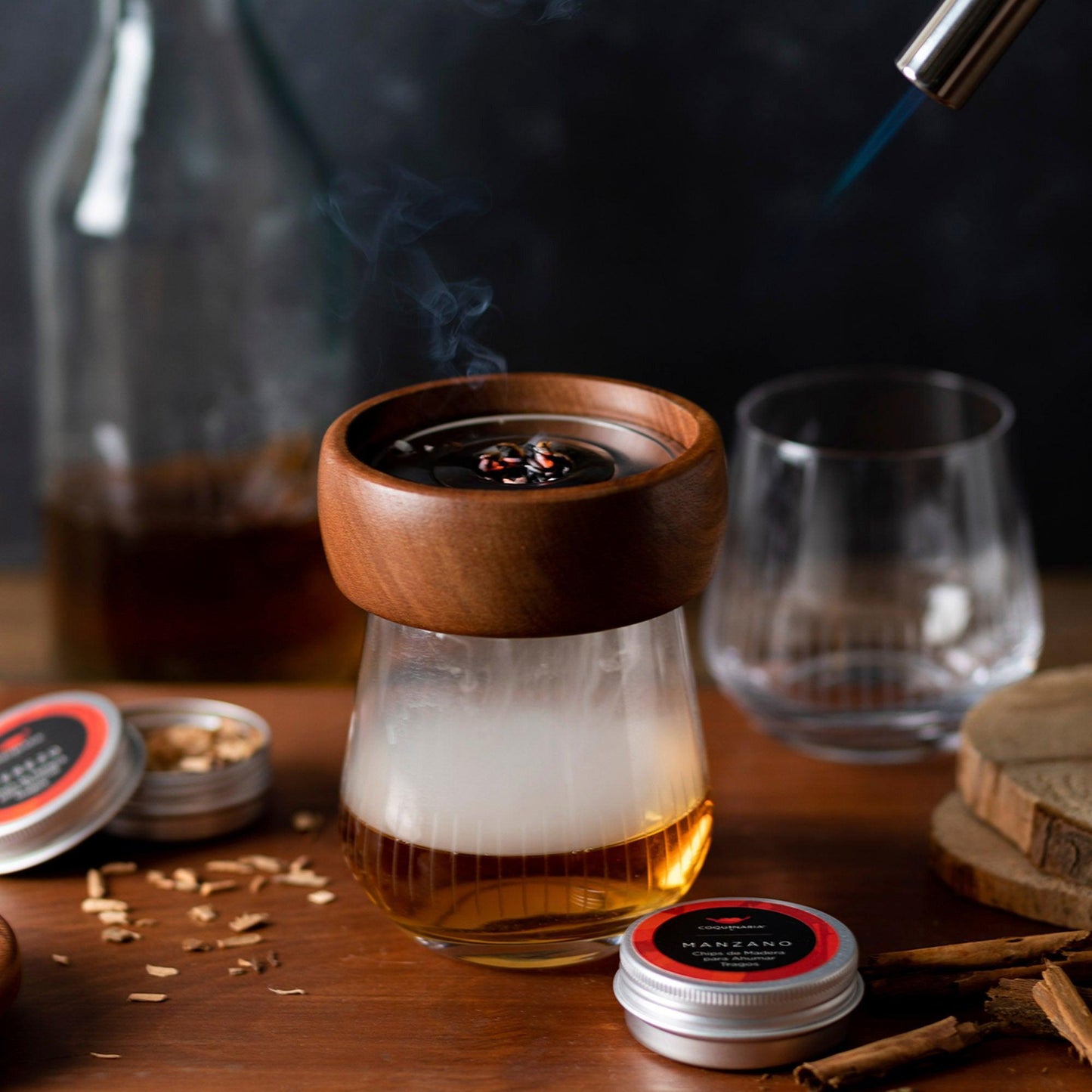 Set Ahumador de Whisky Coquinaria