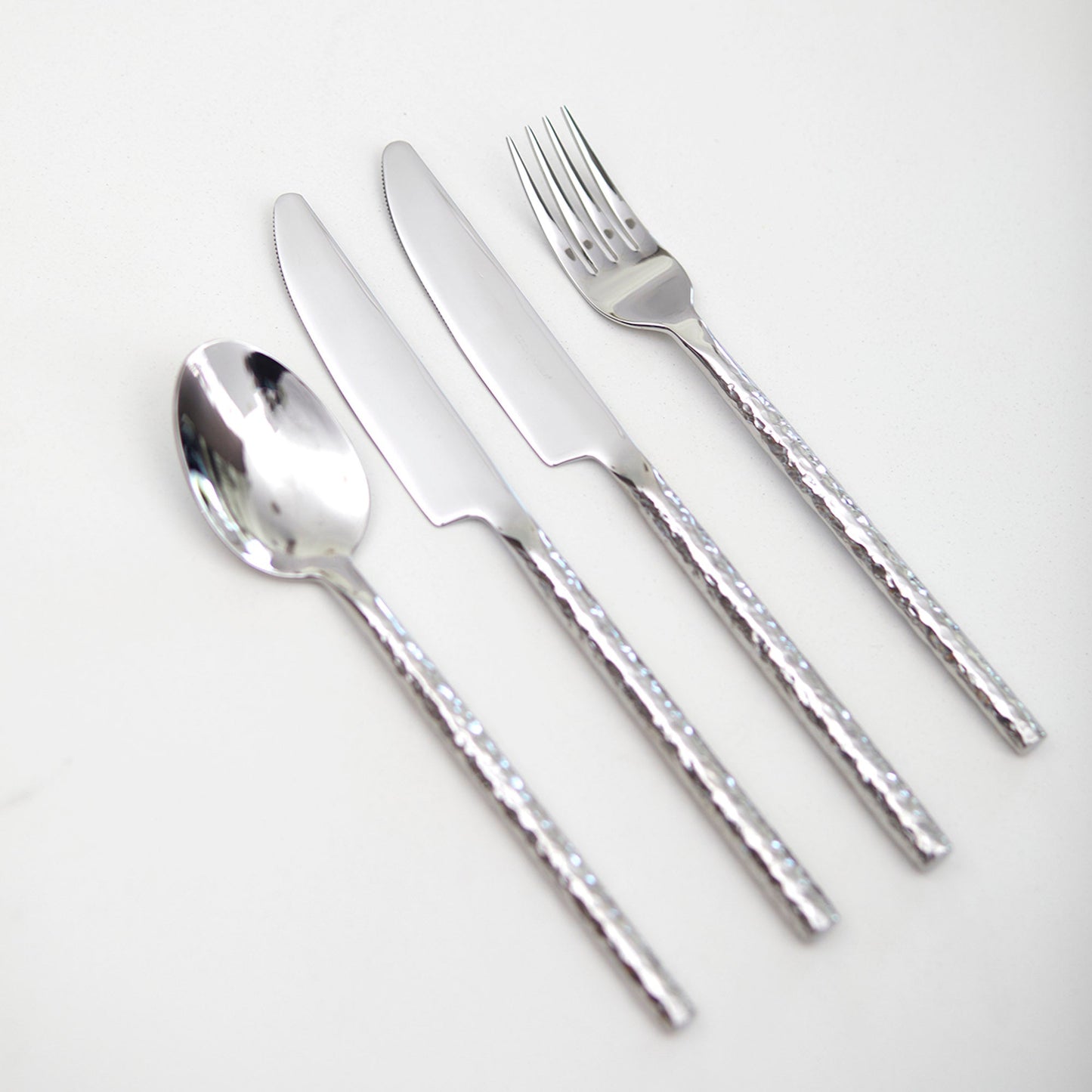 Set de Cuchilleria Hammered Para 4 Personas 28 Piezas Coquinaria