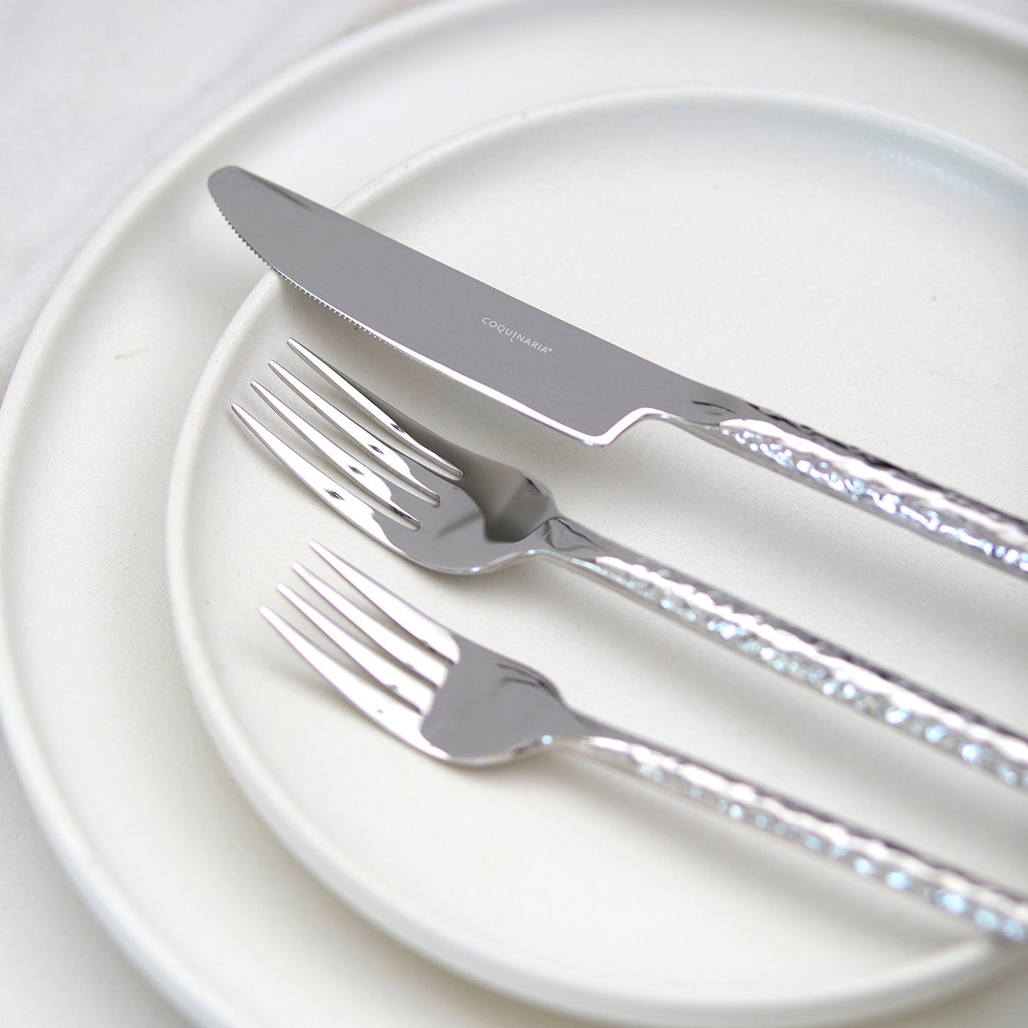 Set de Cuchilleria Hammered Para 4 Personas 28 Piezas Coquinaria