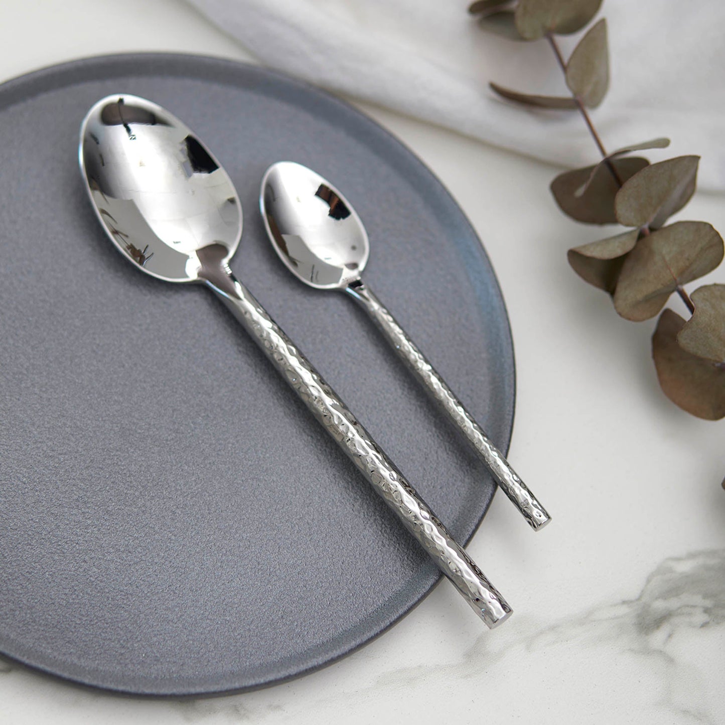 Set de Cuchilleria Hammered Para 4 Personas 28 Piezas Coquinaria