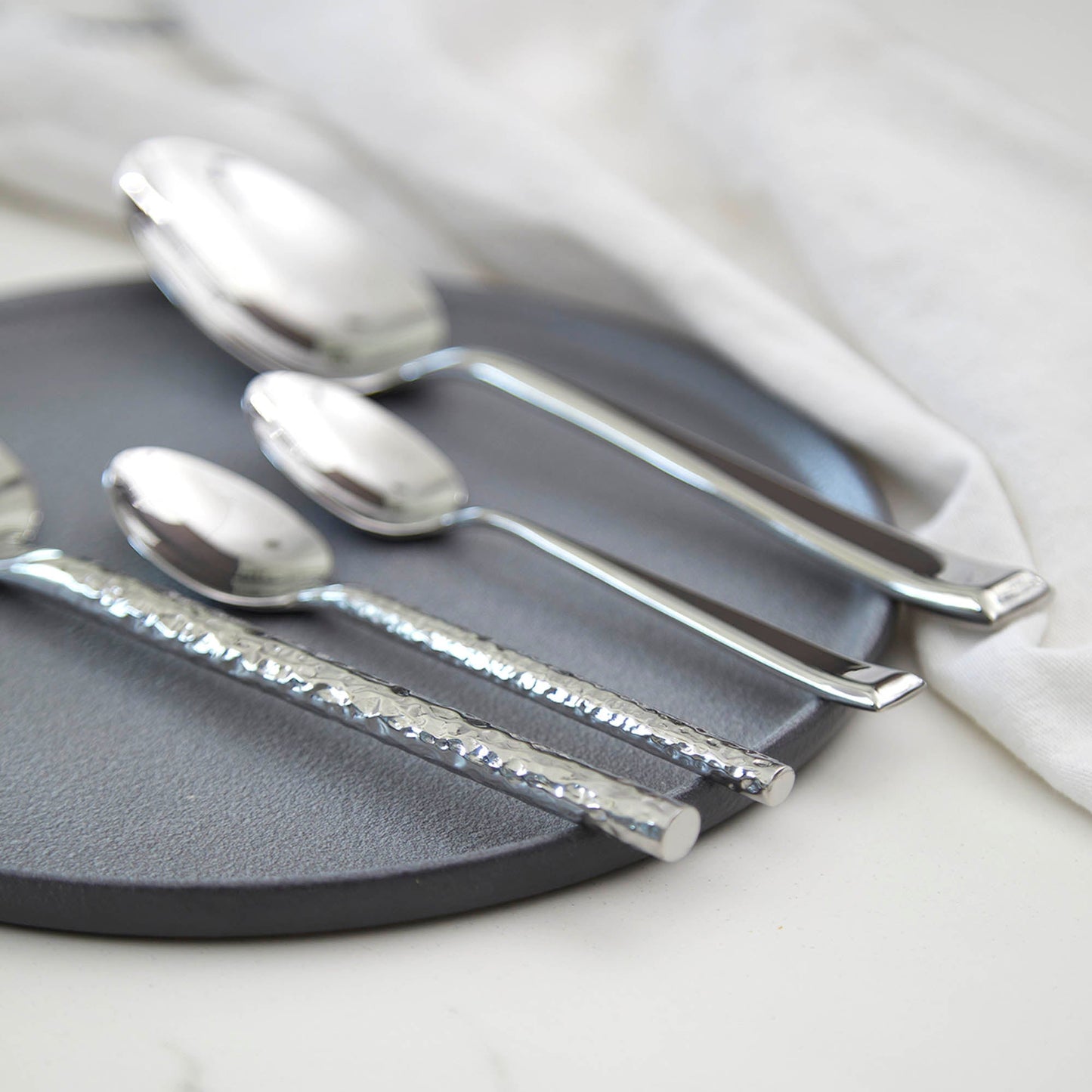 Set de Cuchilleria Hammered Para 4 Personas 28 Piezas Coquinaria