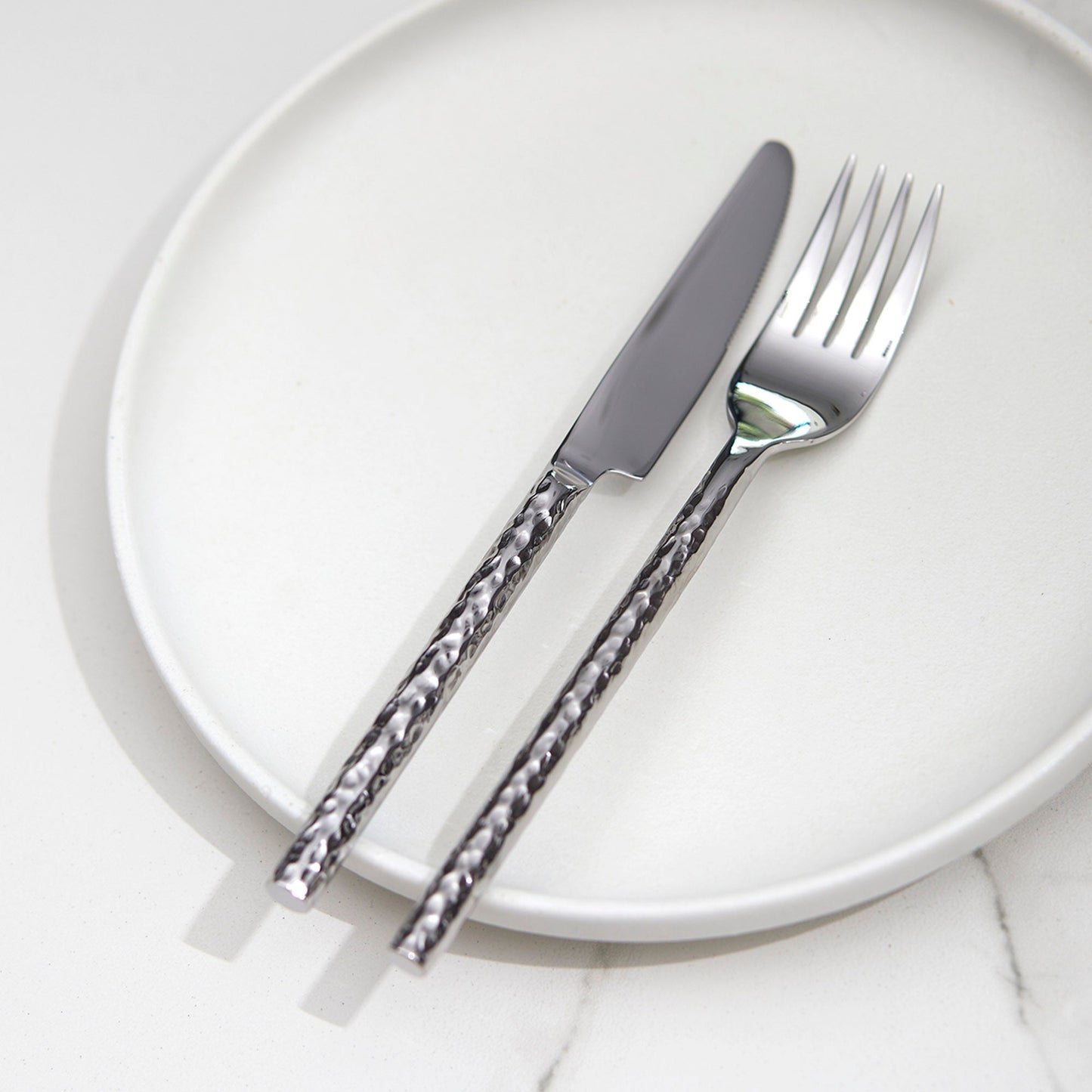 Set de Cuchilleria Hammered Para 4 Personas 28 Piezas Coquinaria