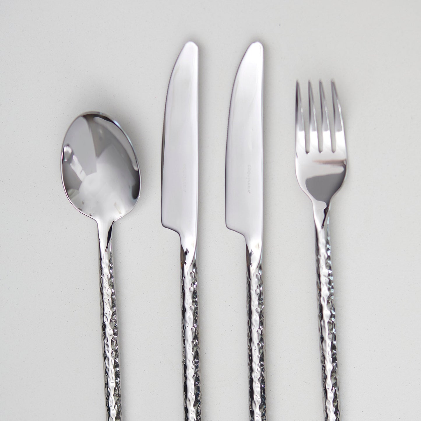 Set de Cuchilleria Hammered Para 4 Personas 28 Piezas Coquinaria